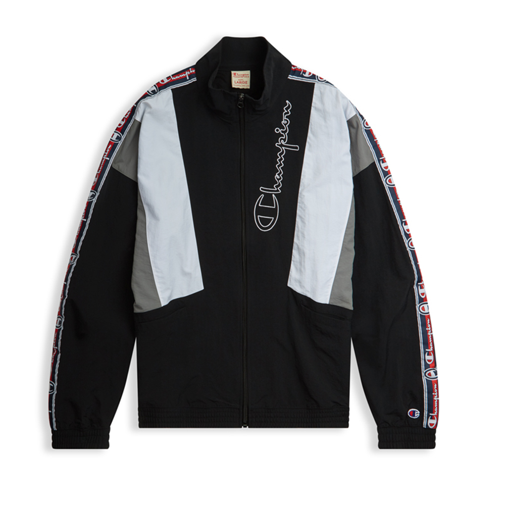 jacquard logo tape tracksuit jacket